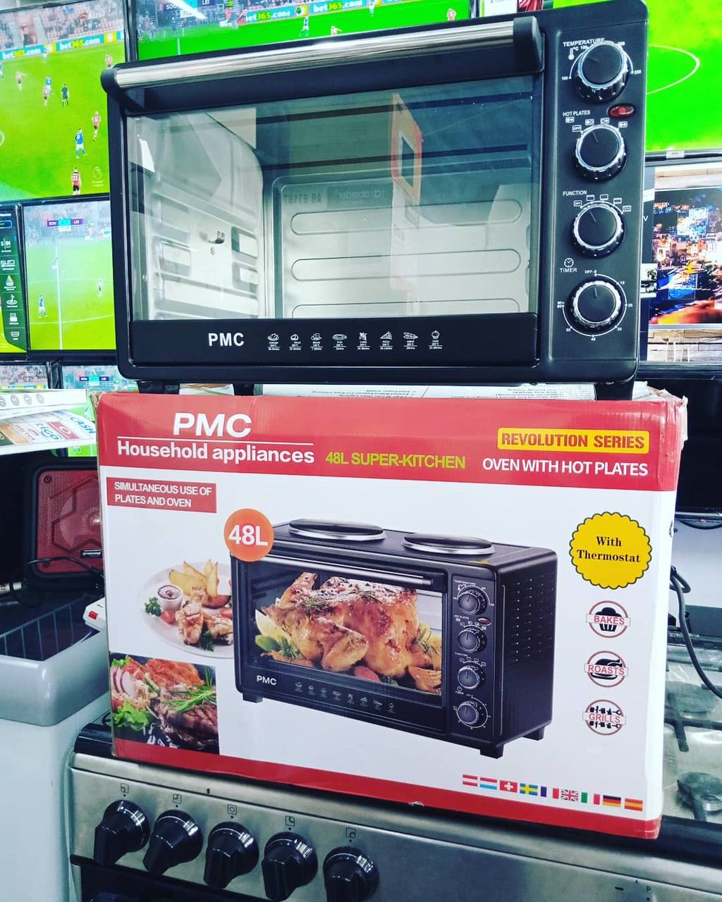PMC oven 48L With Hot Plates