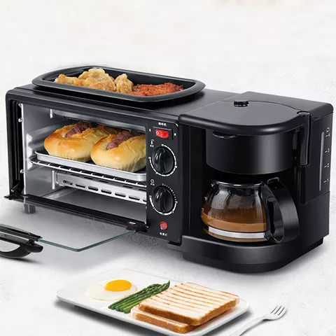 Household Multifunction Breakfast Maker Machine. Sandwich Machine 3-in-1