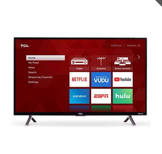 TCL 43V6B 43 Inch 4K HDR Google TV