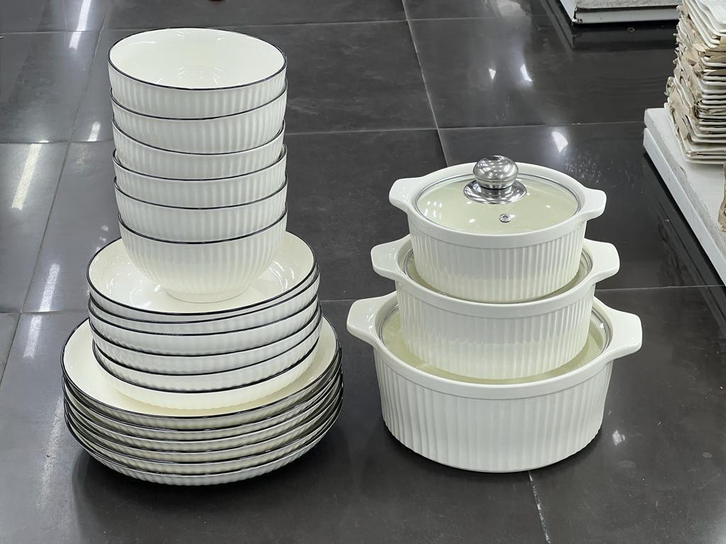 Dinner Set Ceramics 24pcs