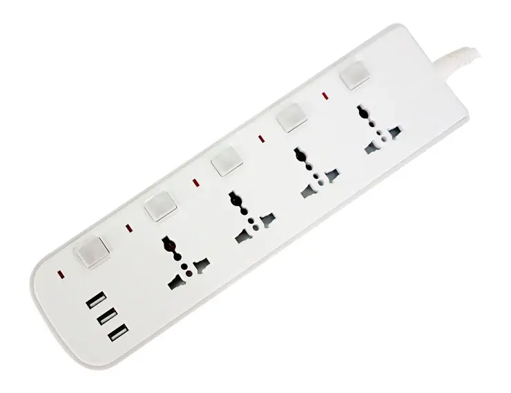 4 Way Extension With USB Ports – Power & Charging Hub for Home & Office