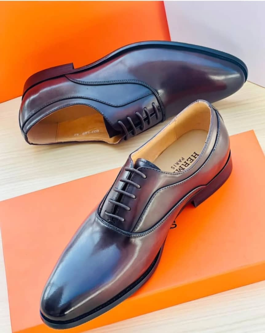 Herman Paris Leather Shoes Size 39-45