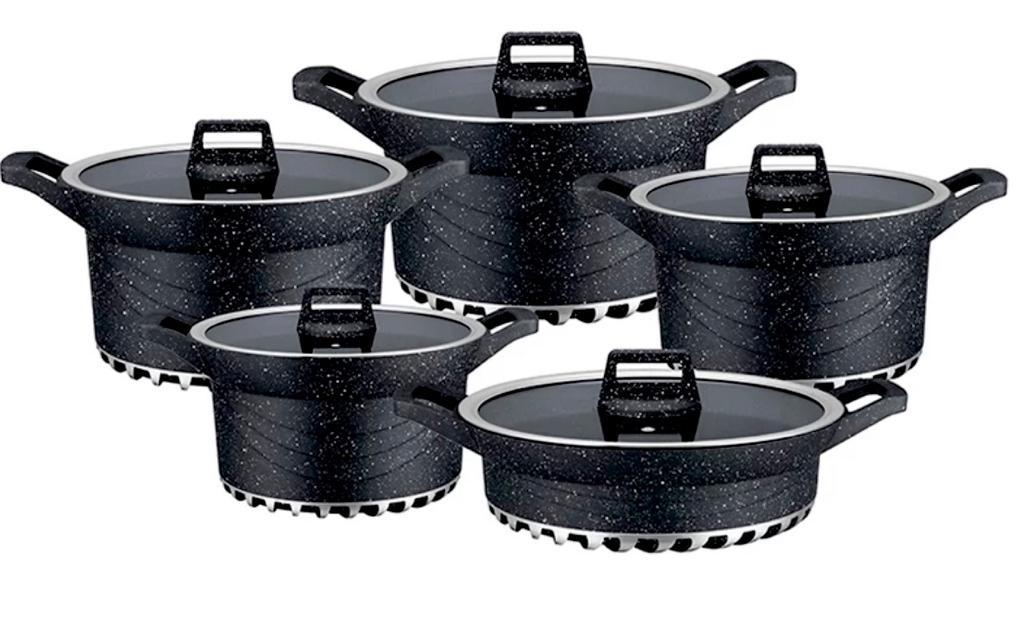 Dessini Pots Non Stick  Cookware set 10pcs