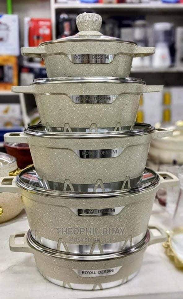 Royal Dessini Cookware set Non Stick 10pcs