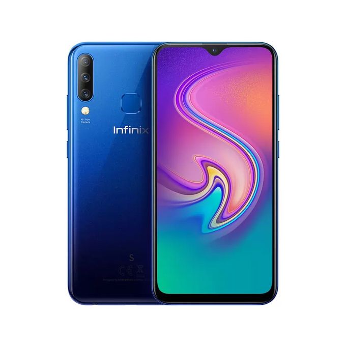 Infinix Hot S4, 6.2″, 64GB +6GB (Dual SIM), 32MP AI Selfie