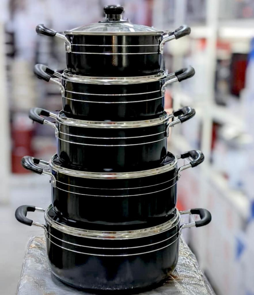 Non Stick Cookware set 5pcs with lid