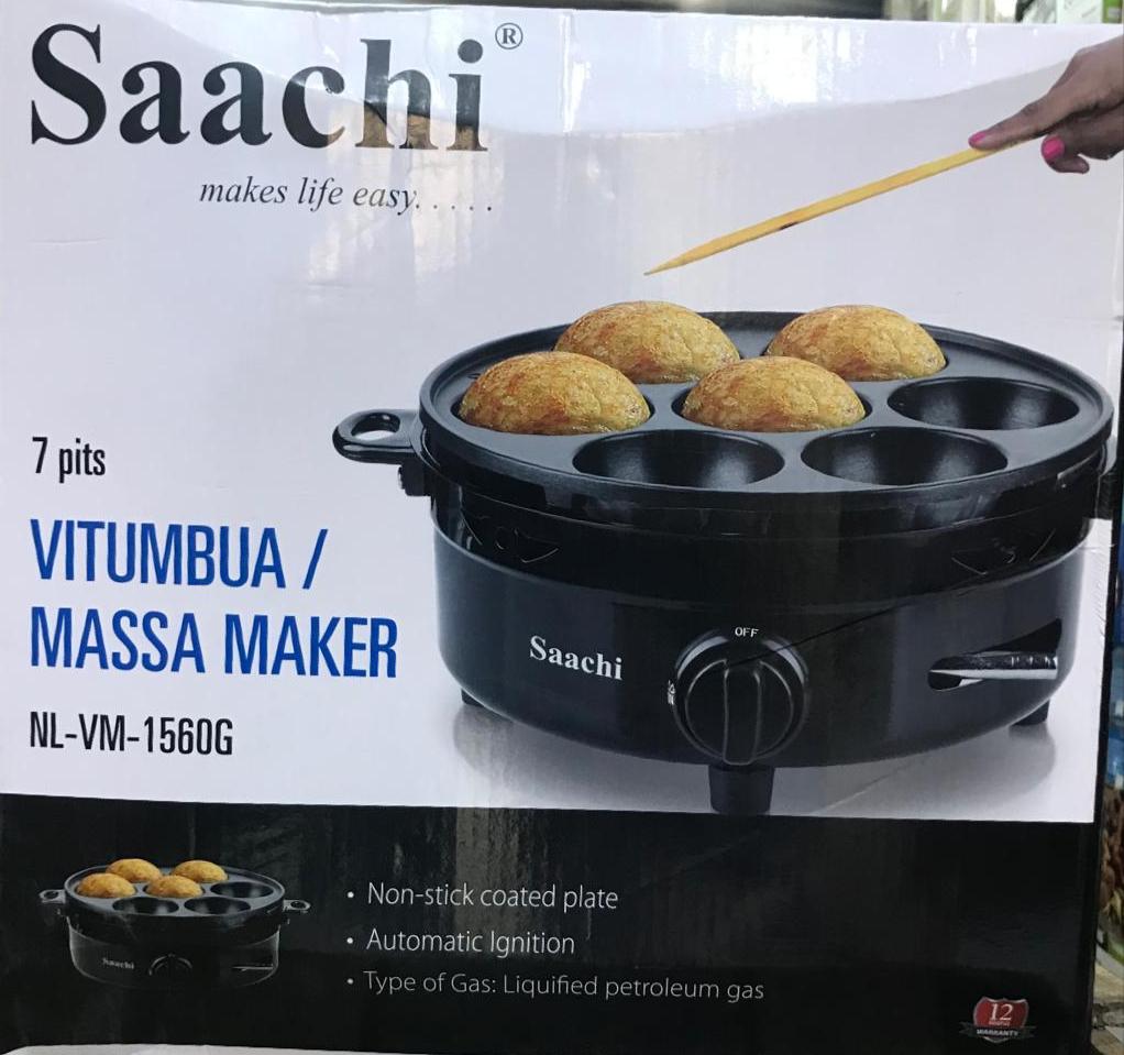 Electric Vitumbua Maker Grill Pan 7 Pits Saachi Brand