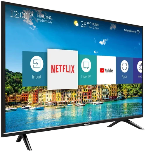 Hisense 43A6000F 43 Inch, FHD ,VIDAA Smart TV