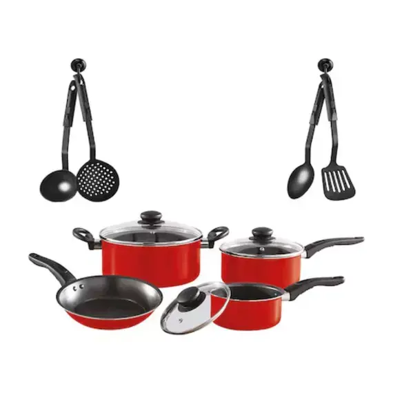 Pigeon Cookware Set 11-Piece SAP15533 – Non-Stick Kitchen Set | Saucepan, Dutch Oven, Fry Pan & Cooking Tools