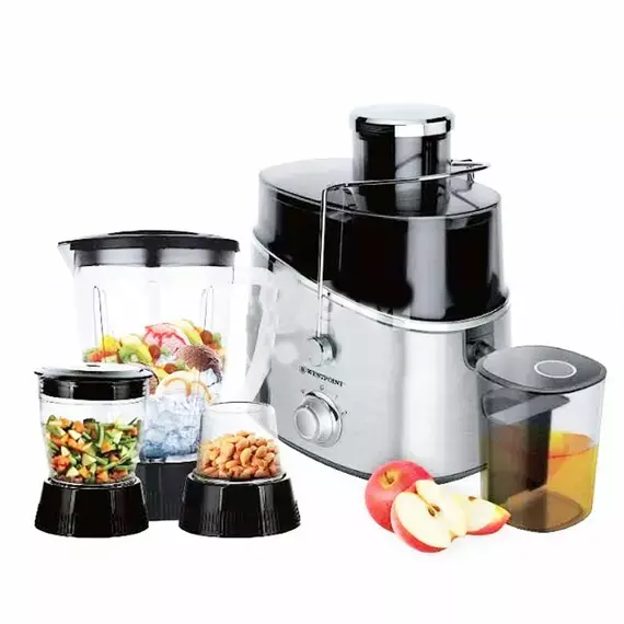 Westpoint Kitchen Chef Food Processor 4-in-1 400W WJC-16418.I – 1.6L Blender, Grinder, Mincer & Juicer | Stainless Steel