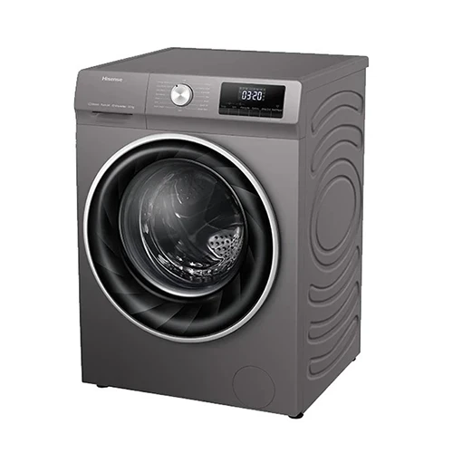 Hisense Washing Machine 10kg Washer And Dryer Inverter Jet, Front Load Titanium