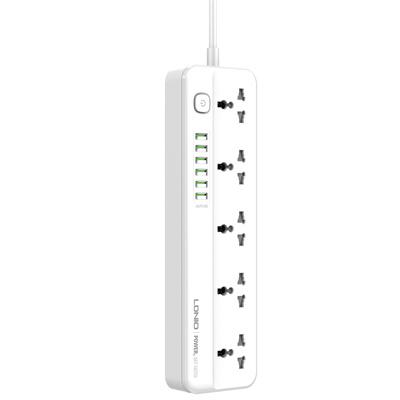 5 AC Outlets Universal Power Strip SC5614 – Power Hub for Home & Office