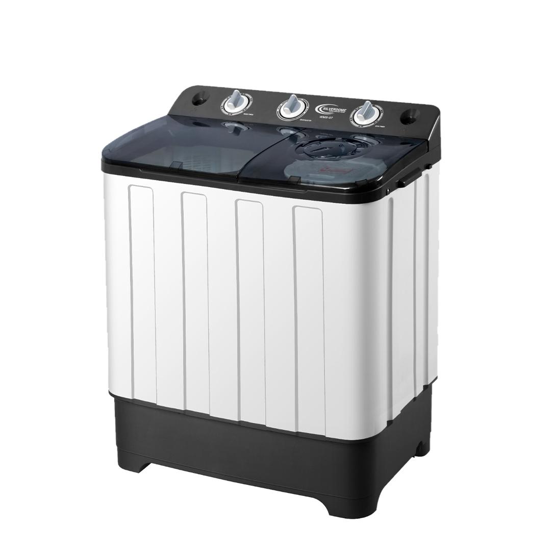 Silverdome Twin Tub Manual Washing Machine 7.5kg with Spin Airdry – WMS – 7