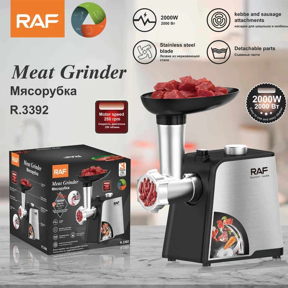 RAF Electric Meat Grinder 2000W