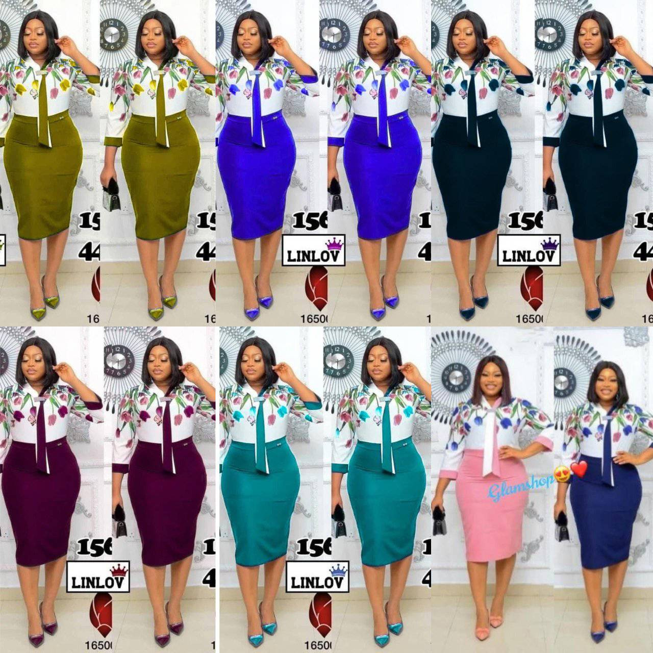 Gown Classic Size L-2XL Mult-colours