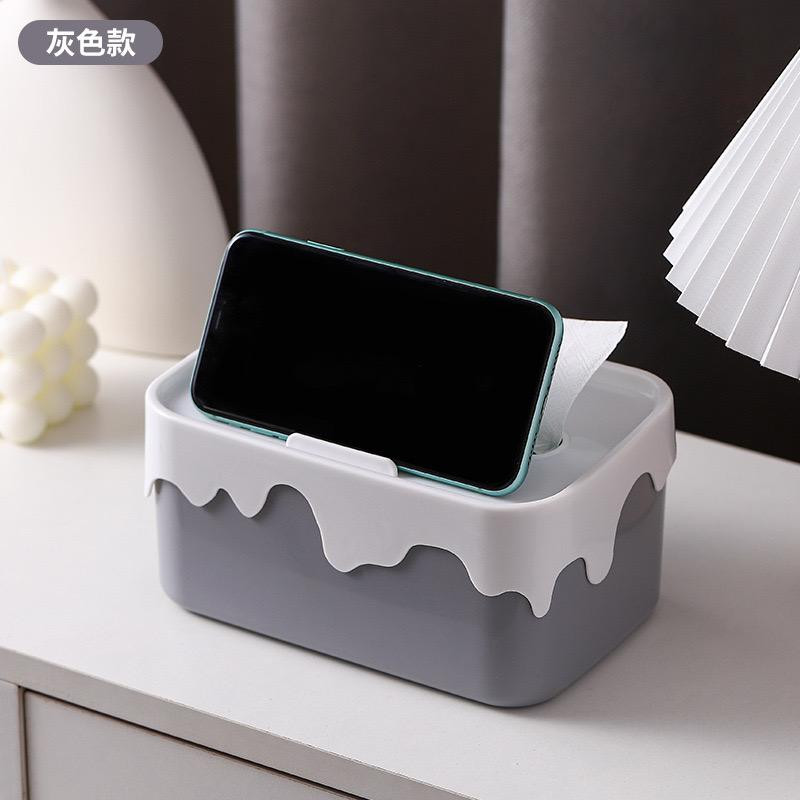Desktop Tissue box Living room household Cute Creative simplicity Tea table Napkin storage Paper Drawer box