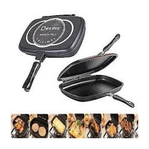 Double Sided Grill Pan Dessini brand , Size 36CM
