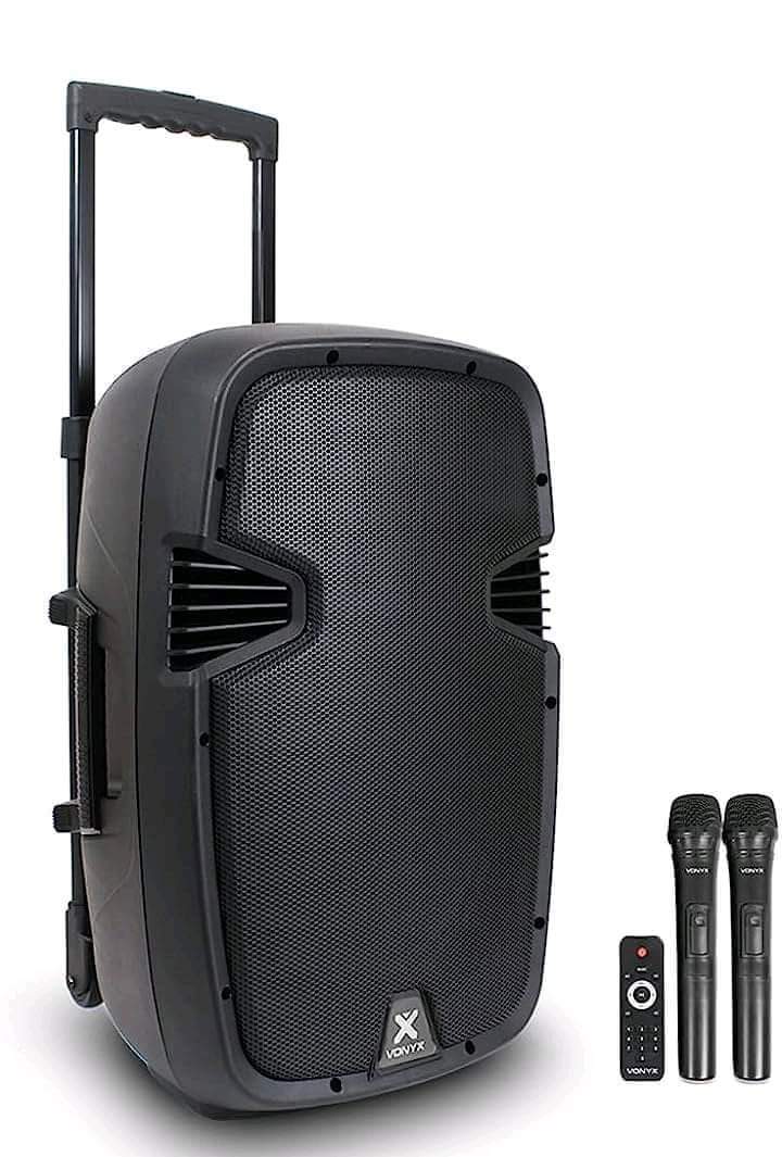 Rechargeable Speaker Vonyx SPJ1200 ABT +2 Mic