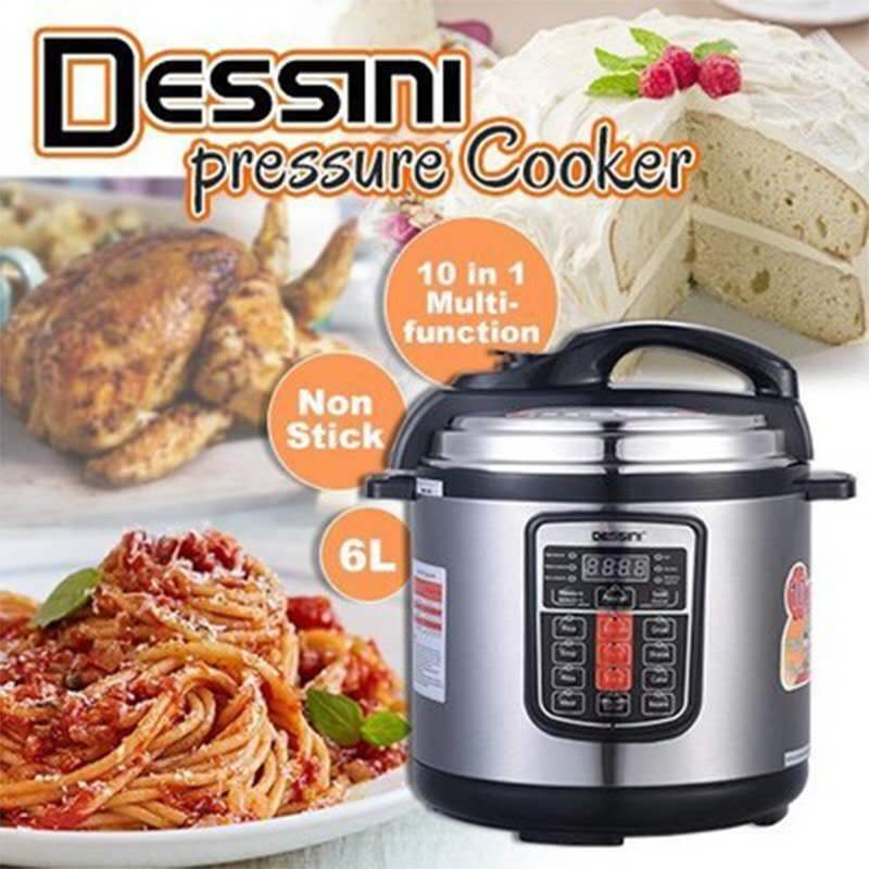 Dessini Electric Pressure Cooker 6L Capacity