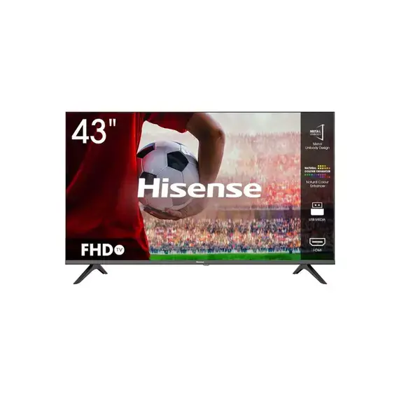 Hisense 43A5200F 43" Full HD LED TV – Non-Smart, Clear Display, Energy Efficient