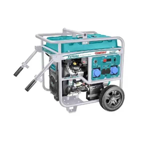 Total TP1150006 Petrol Generator – 12kW, 4-Stroke Engine, 40L Tank, Copper Coil, Electric Start, Heavy Duty Power Generator