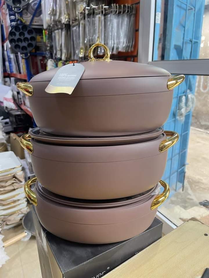 Hotpot Quality Casserole, Warmershowcase Hotcase 3pcs