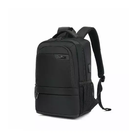 Coolbell CB-8256 Laptop Backpack – 15.6" Unisex, Black & Gray, Travel & Business Notebook Carrying Bag