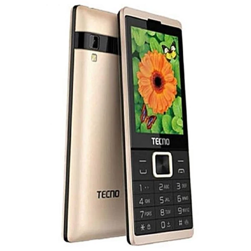 Tecno T 528 - 16MB ROM + 8MB RAM - 2500mAh - FM - Dual SIM- Gold