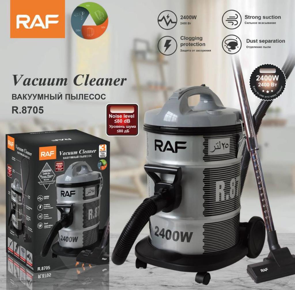 RAF Dry Vacuum Cleaner 25L 2400W